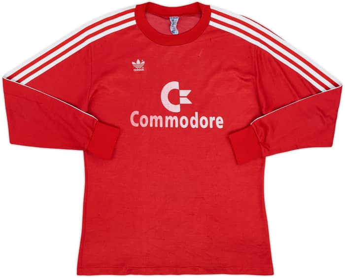 1984-89 Bayern Munich Home L/S Shirt - 4/10 - (M)