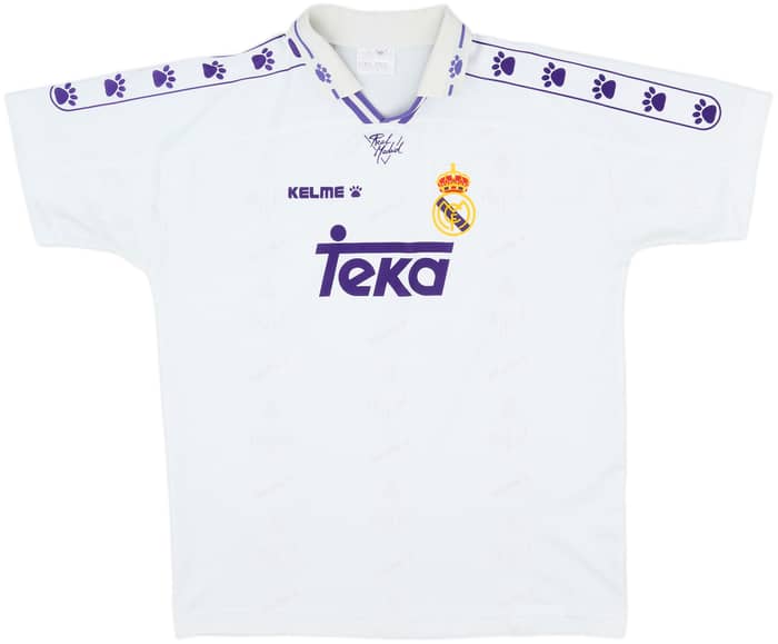 1996-97 Real Madrid Home Shirt - 9/10 - (M)