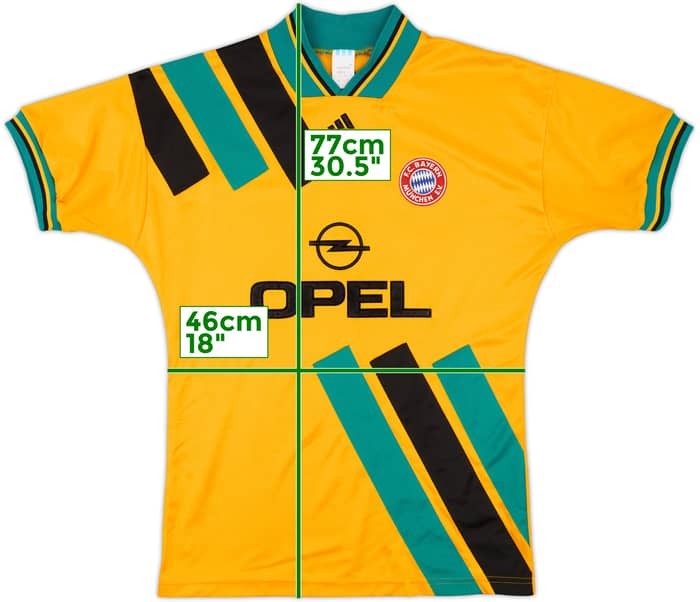 1993-96 Bayern Munich Away Shirt - 8/10 - (S)