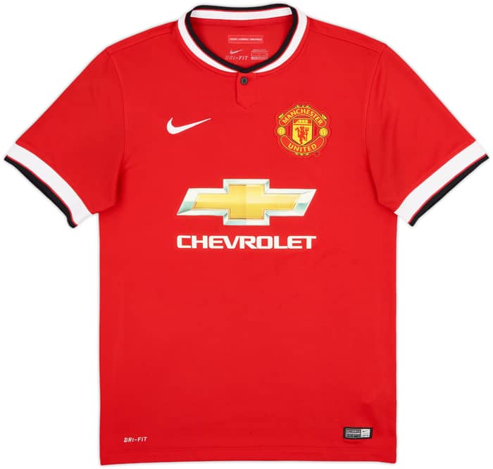 2014-15 Manchester United Home Shirt Di Maria #7 - 6/10 - (S)
