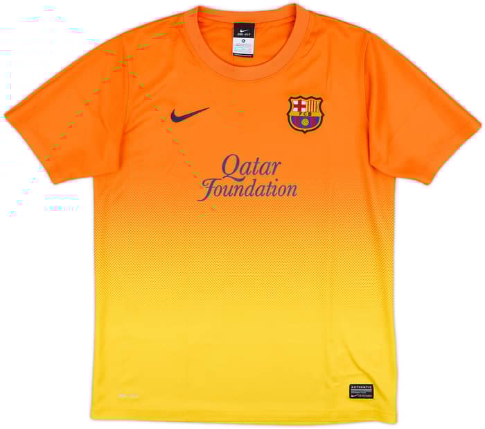 2012-13 Barcelona Basic Away Shirt - 8/10 - (XL.Boys)