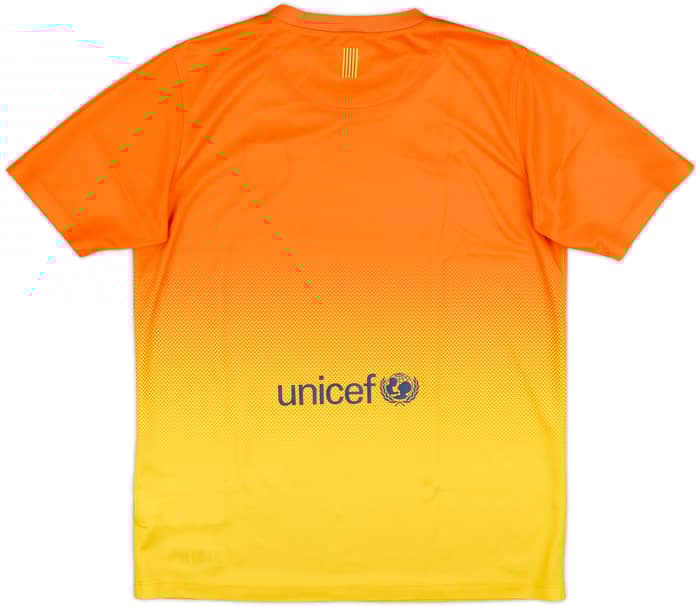 2012-13 Barcelona Basic Away Shirt - 8/10 - (XL.Boys)