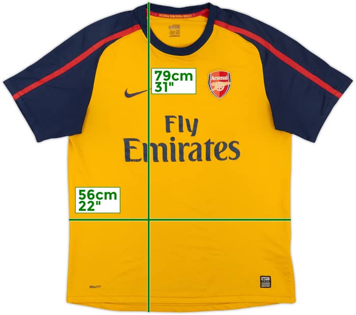 2008-09 Arsenal Away Shirt - 5/10 - (L)