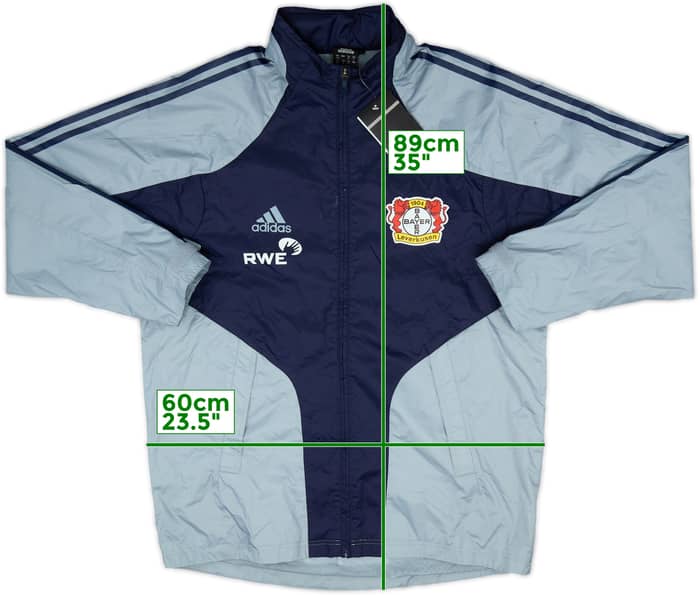 2004-05 Bayer Leverkusen adidas Rain Jacket (M)