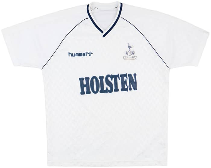1987-89 Tottenham Home Shirt - 8/10 - (L)