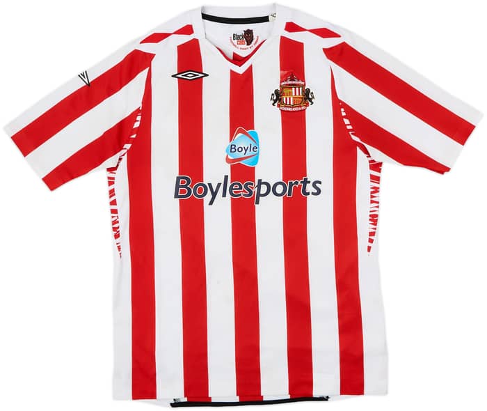 2007-08 Sunderland Home Shirt - 5/10 - (XL.Boys)