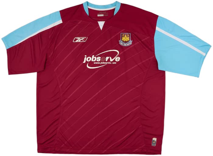 2005-07 West Ham Home Shirt - 4/10 - (XXL)