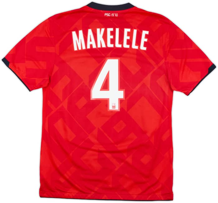 2010-12 Paris Saint-Germain '40 ANS' Home/Third Shirt Makelele #4 - 7/10 - (M)