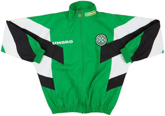 1996-97 Celtic Umbro Track Jacket - 8/10 - (L.Boys)