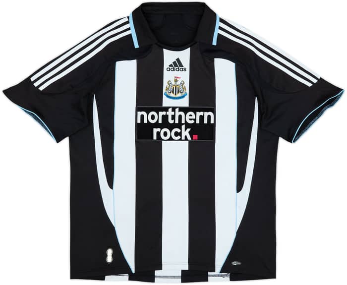 2007-09 Newcastle Home Shirt Ameobi #23 - 7/10 - (L)