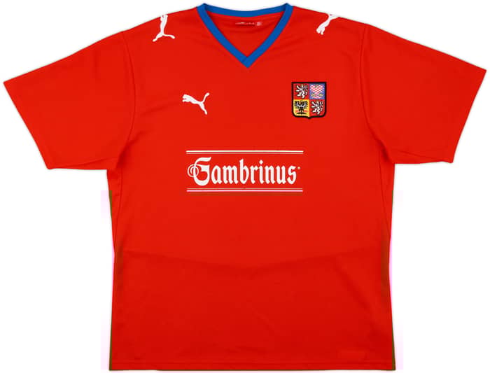 2008-09 Czech Republic Home Shirt - 7/10 - (XL)