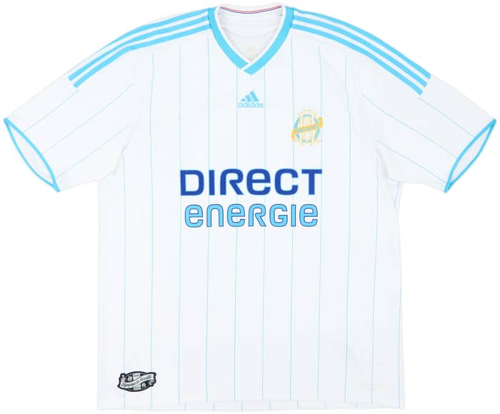 2009-10 Olympique Marseille Home Shirt Ben Arfa #10 - 9/10 - (XXL)