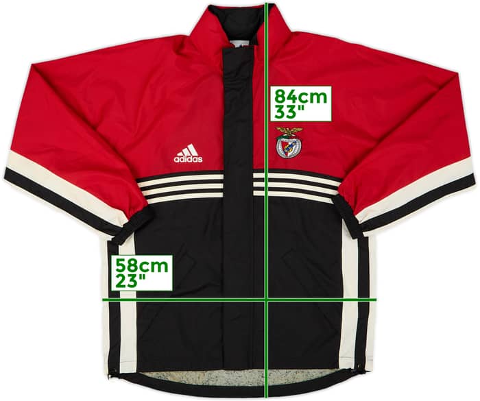 1998-99 Benfica adidas Rain Jacket - 6/10 - (S)