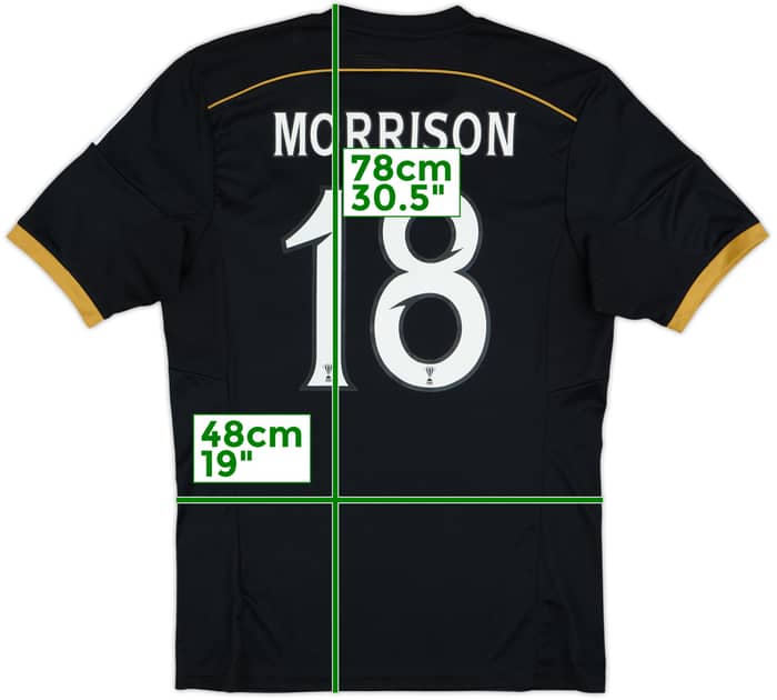2014-15 Aberdeen Away Shirt Morrison #18 - 8/10 - (M)