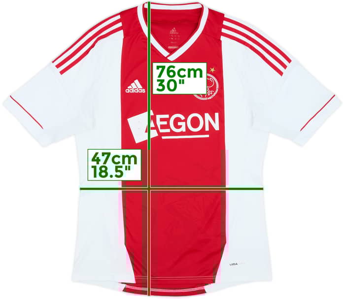 2012-13 Ajax Home Shirt - 7/10 - (M)