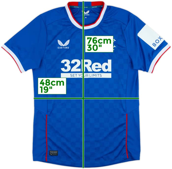 2022-23 Rangers Home Shirt Tavernier #2 - 6/10 - (M)