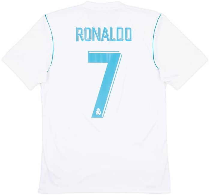 2017-18 Real Madrid Home Shirt Ronaldo #7 - 6/10 - (S)