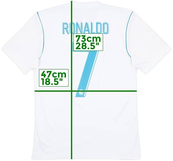 2017-18 Real Madrid Home Shirt Ronaldo #7 - 6/10 - (S)