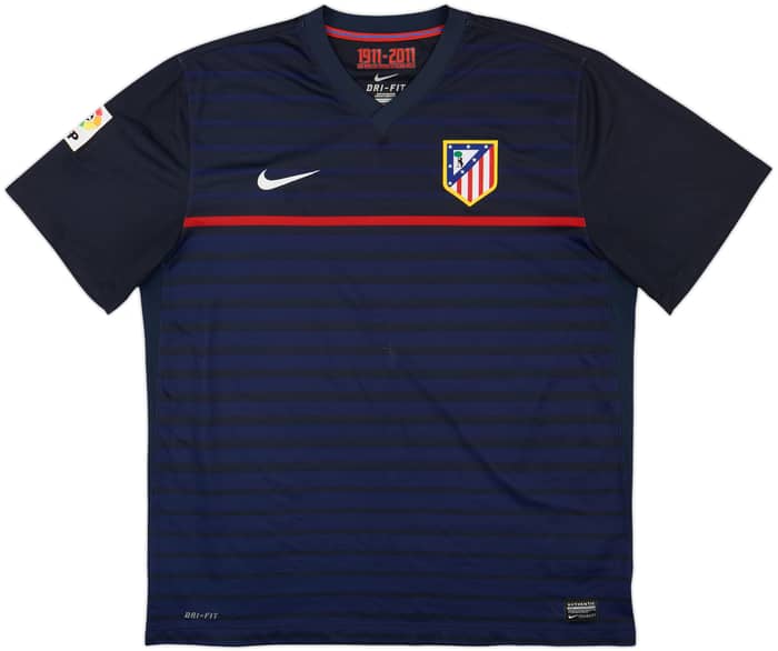 2011-12 Atletico Madrid Away Shirt - 7/10 - (XL)