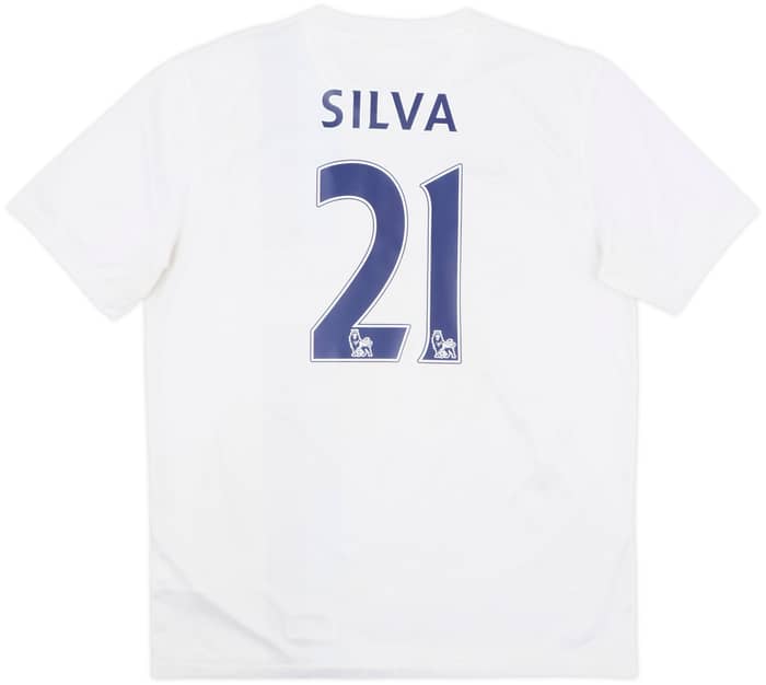 2013-14 Manchester City Third Shirt Silva #21 - 5/10 - (L)