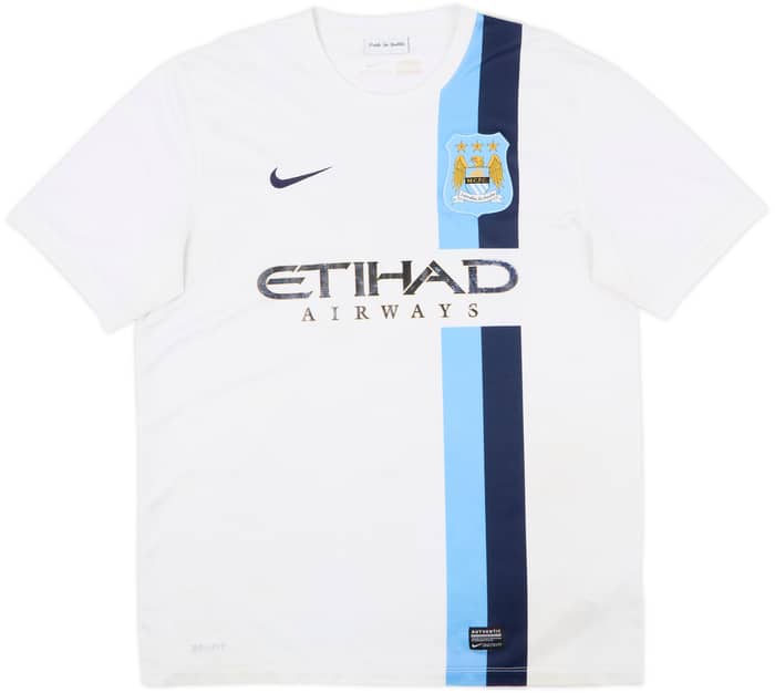 2013-14 Manchester City Third Shirt Silva #21 - 5/10 - (L)