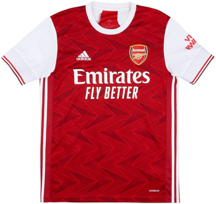 2020-21 Arsenal Home Shirt Saka #7 - 6/10 - (M)