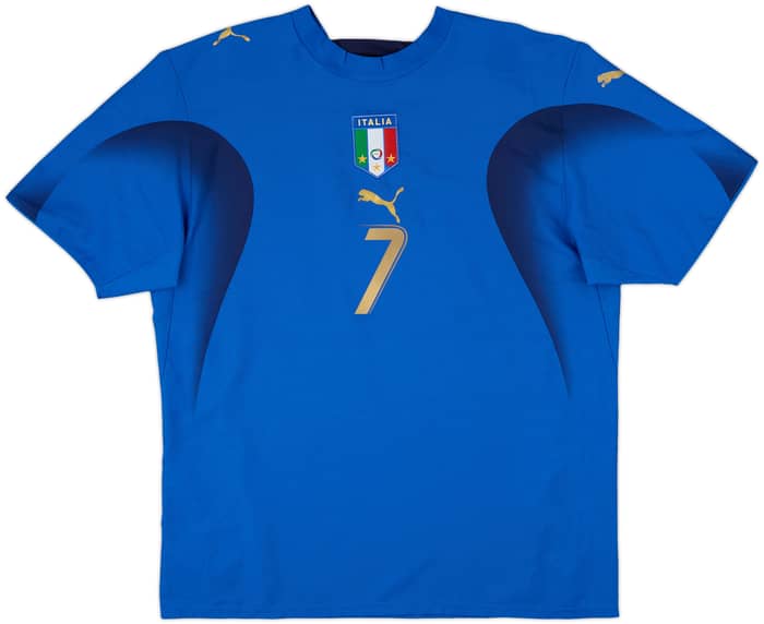 2006 Italy Home Shirt Del Piero #7 - 6/10 - (L)