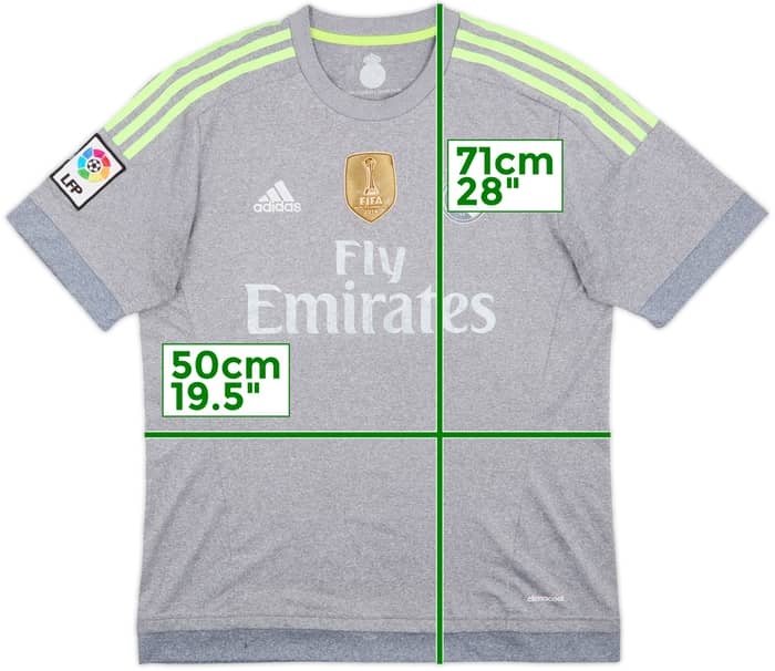 2015-16 Real Madrid Away Shirt - 4/10 - (L)