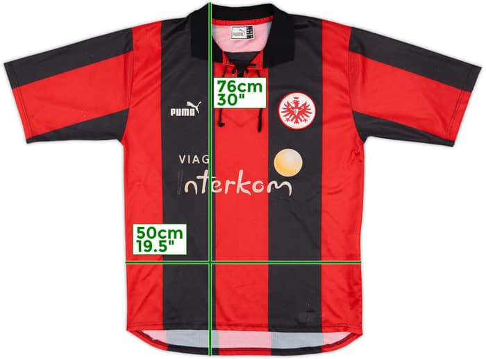 1999-00 Eintracht Frankfurt Centenary Home Shirt - 5/10 - (S)