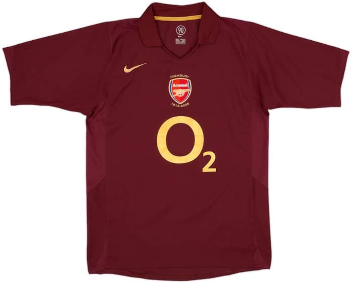 2005-06 Arsenal Home Shirt Henry #14 - 10/10 - (M)