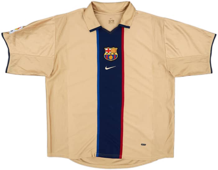 2001-03 Barcelona Away Shirt Rivaldo #10 - 8/10 - (XL)