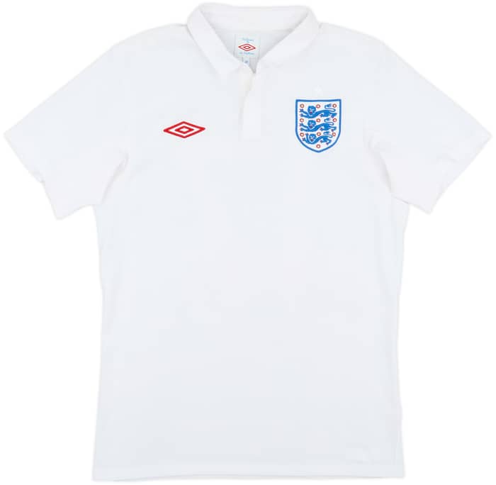 2009-10 England Home Shirt Beckham #17 - 8/10 - (M)