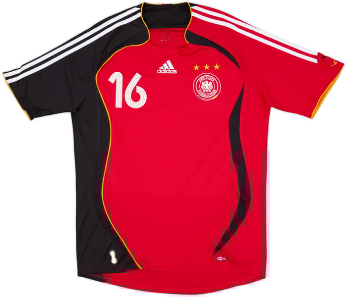 Camiseta de visitante de Alemania 2005-07 Lahm #16 - 8/10 - (M)