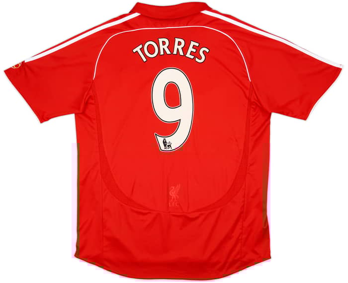 2006-08 Liverpool Home Shirt Torres #9 - 6/10 - (XL)