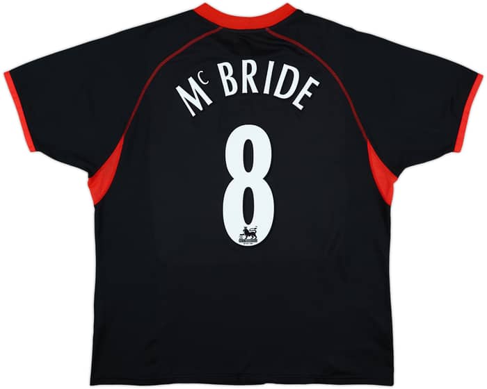 2003-04 Fulham Away Shirt Mcbride #8 - 9/10 - (XL)