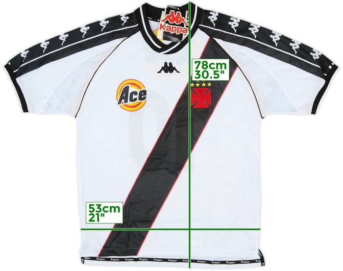 2000 Vasco da Gama Away Shirt #10 (Juninho Paulista) (M)
