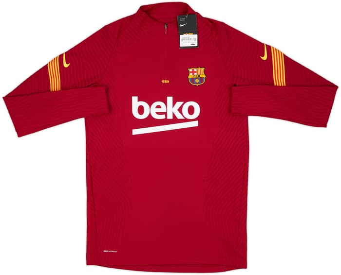 2020-21 Barcelona Nike Vaporknit 1/4 Zip Training Top (M)