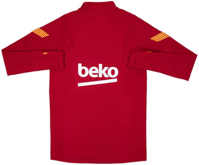 2020-21 Barcelona Nike Vaporknit 1/4 Zip Training Top (M)