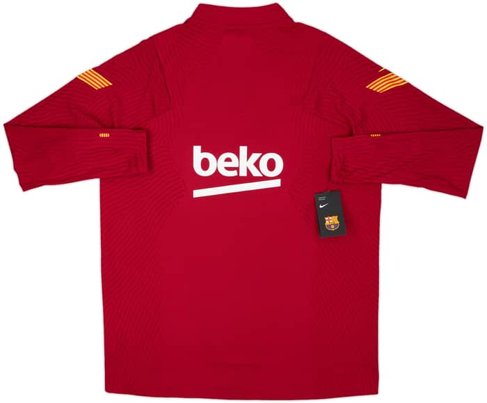 2020-21 Barcelona Nike Vaporknit 1/4 Zip Training Top (XXL)