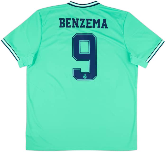 2019-20 Real Madrid Third Shirt Benzema #9 (XL)