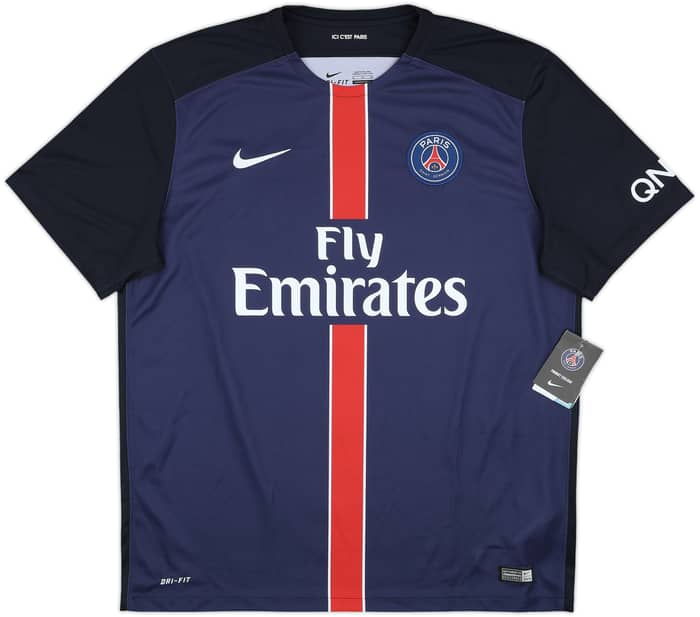 2015-16 Paris Saint-Germain Home Shirt Cavani #9 (XL)