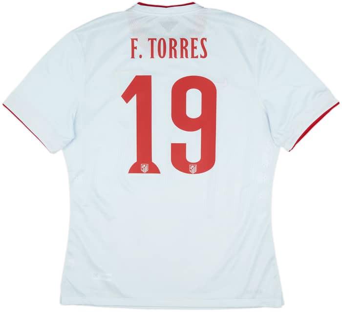 2014-15 Atletico Madrid Away Shirt F.Torres #19 (XL)