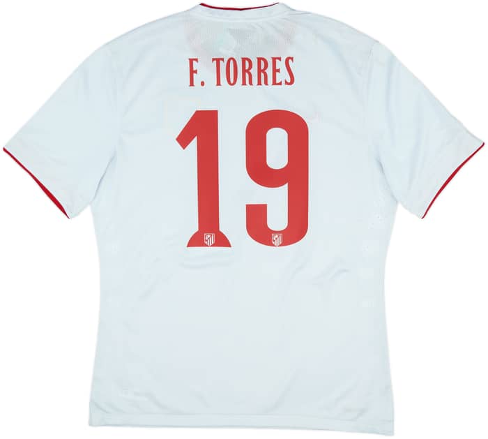 2014-15 Atletico Madrid Player Issue Away Shirt F.Torres #19 (XL)