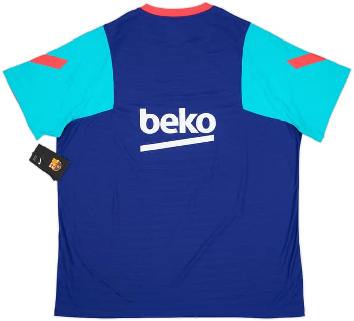 2021-22 Barcelona Nike Vaporknit Training Shirt (XXL)