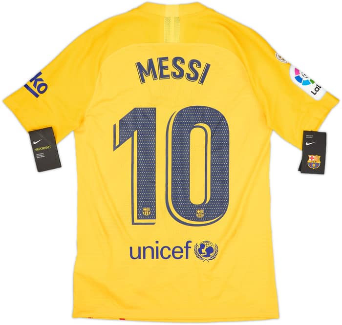 2019-20 Barcelona Authentic 'Senyera' Fourth Shirt Messi #10 (S)