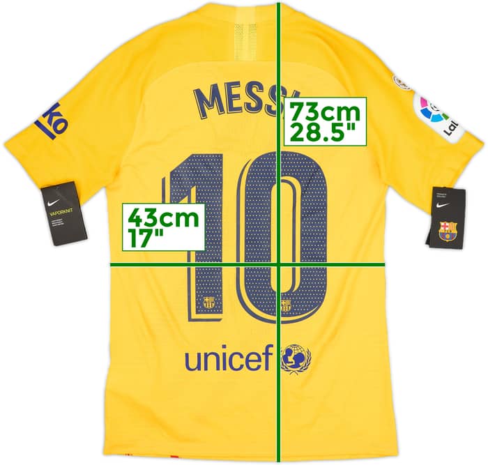 2019-20 Barcelona Authentic 'Senyera' Fourth Shirt Messi #10 (S)