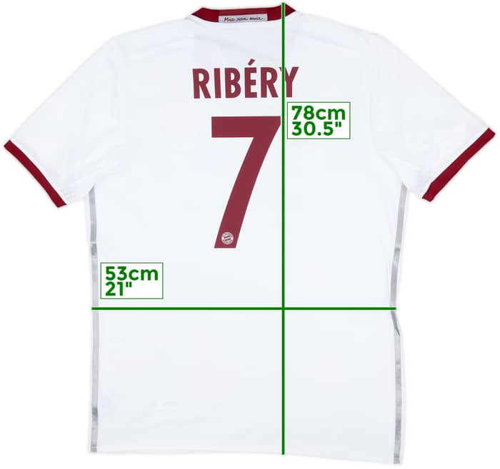 2016-17 Bayern Munich Third Shirt Ribery #7 (L)