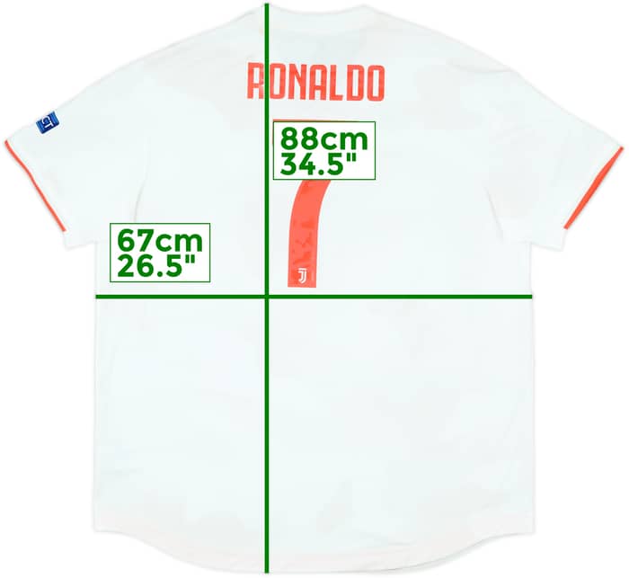 2019-20 Juventus Authentic Away Shirt Ronaldo #7 (XXL)