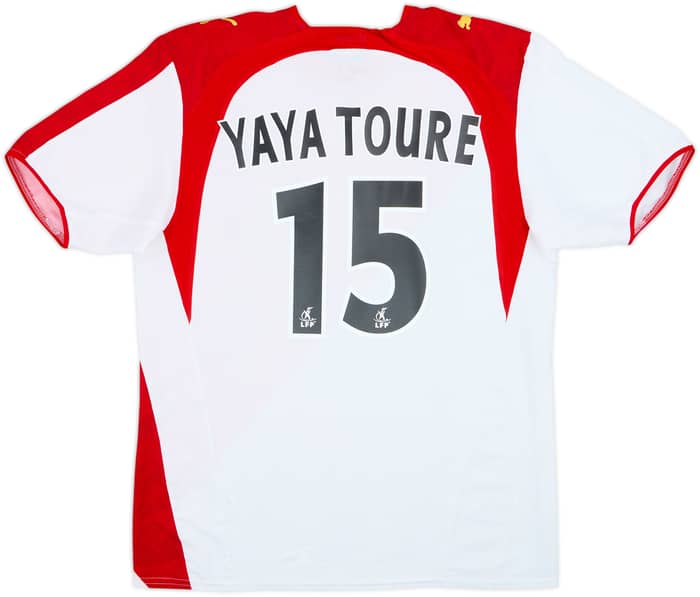 2006-07 Monaco Home Shirt Yaya Toure #15 - 7/10 - (M)