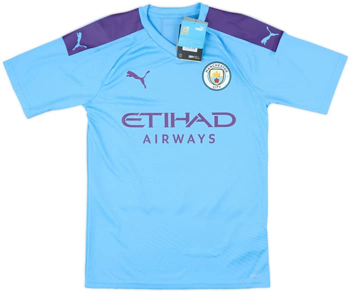 2019-20 Manchester City Authentic Home Shirt De Bruyne #17 (S)